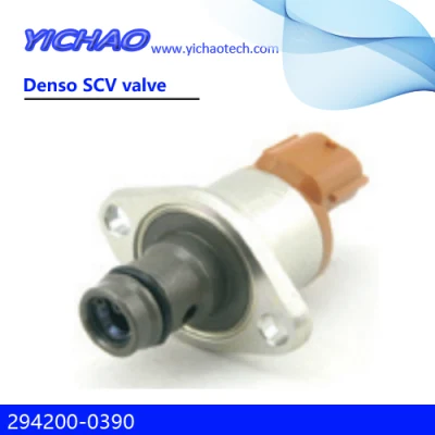 Control de succión de medición de combustible de excavadora válvula Denso Scv 294200-0390 para Hino/Isuzu