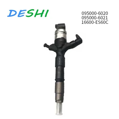 Inyector de combustible 095000-6020 095000-6021 6022 6023 16600-Es60c Válvula de control para motor Denso Nissan X-Trail Yd22